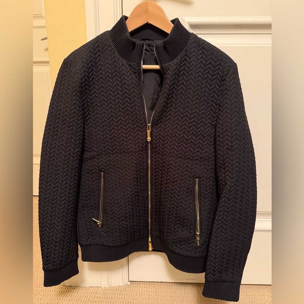 Versace Men’s Black Bomber Jacket